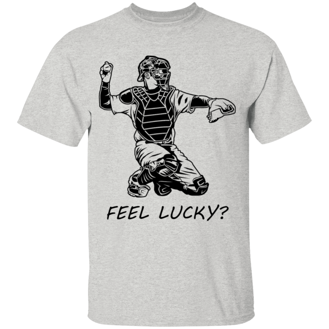 Baseball catcher - feel lucky - T-Shirt (youth)