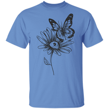 Load image into Gallery viewer, Wildflower and butterfly T-Shirt

