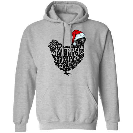 Christmas chick Pullover Hoodie