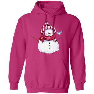 snowman (b) Pullover Hoodie