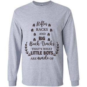 Little boys are made of Youth LS T-Shirt