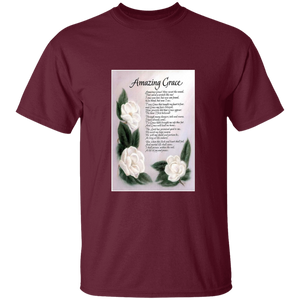 Amazing grace with magnolias T-shirt