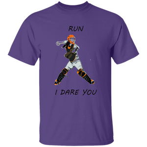 Softball catcher - run - T-Shirt (youth)