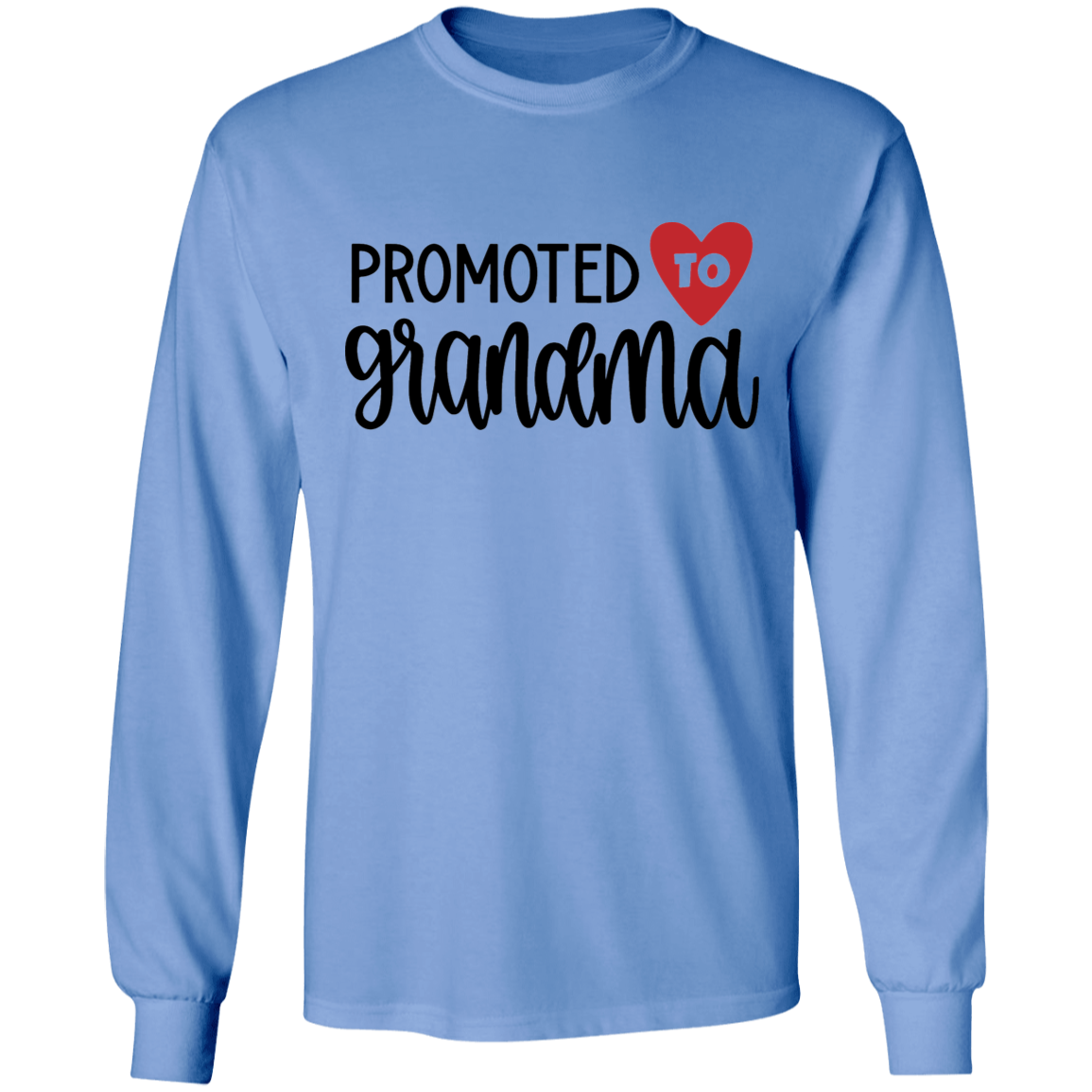 Promoted to Grandma long sleeve t'shirt