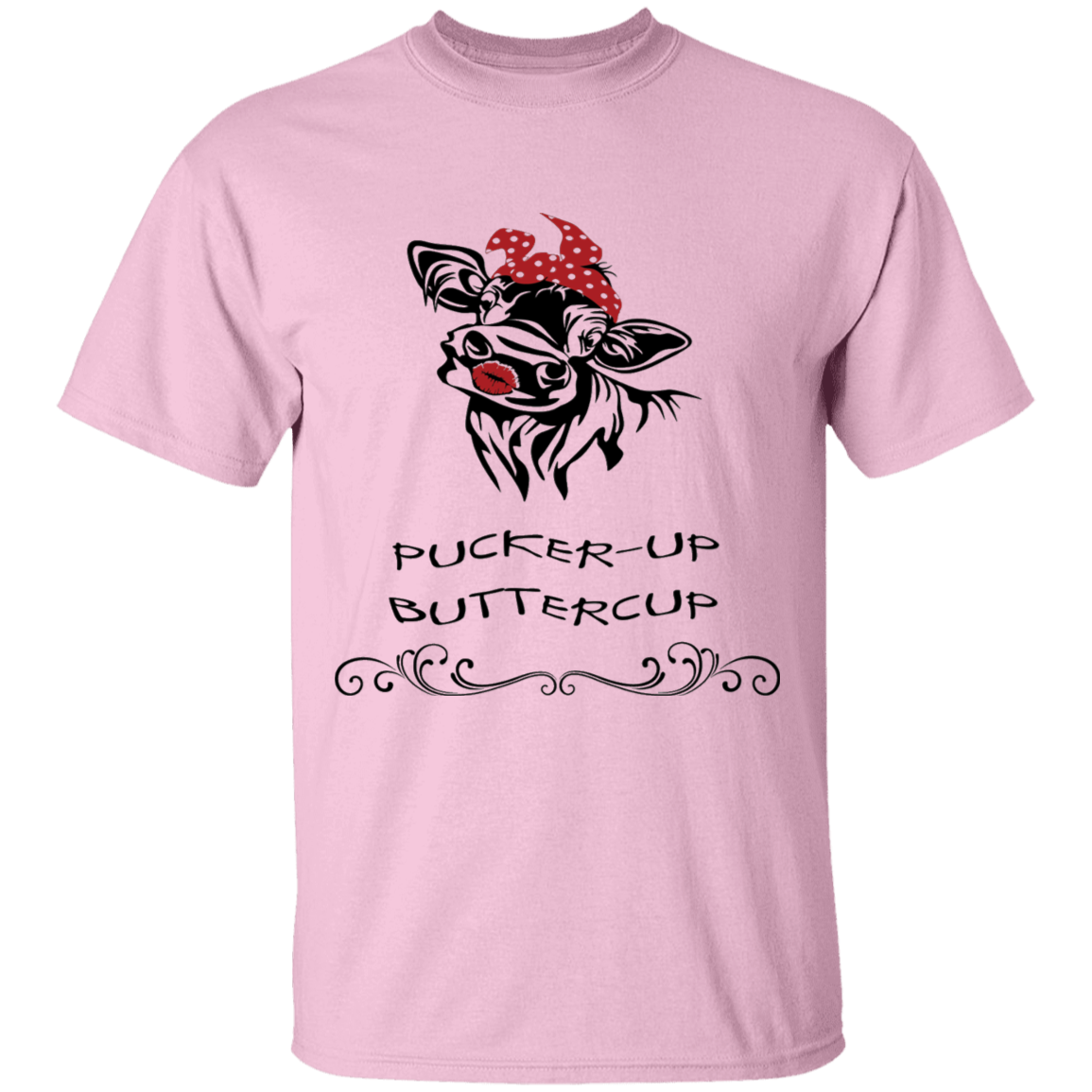 Pucker-up buttercup short sleeve t-shirt