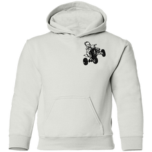 Load image into Gallery viewer, Youth 4-wheeler extreme pullover Hoodie front and back print
