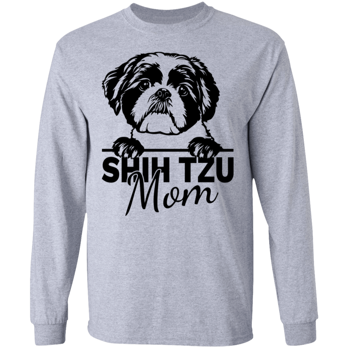 Shih Tzu Mom Cotton T-Shirt