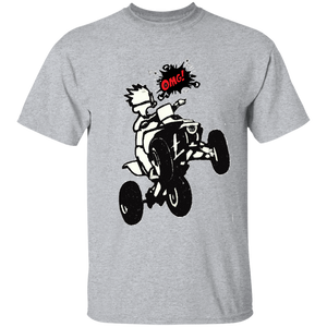 4-wheeler OMG adult t-shirt