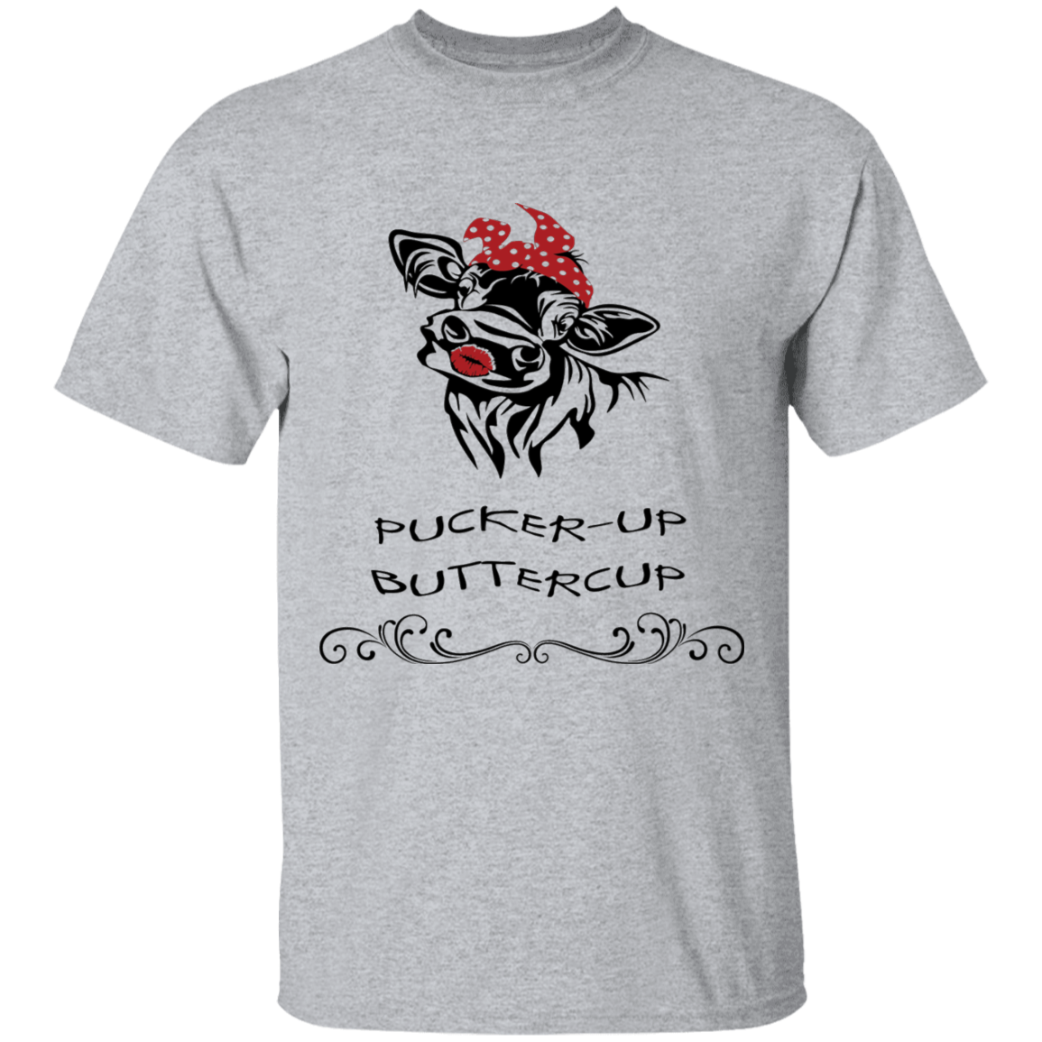 Pucker-up buttercup short sleeve t-shirt