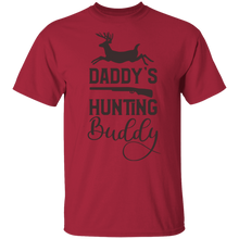Load image into Gallery viewer, Daddy&#39;s hunting buddy youth Cotton T-Shirt
