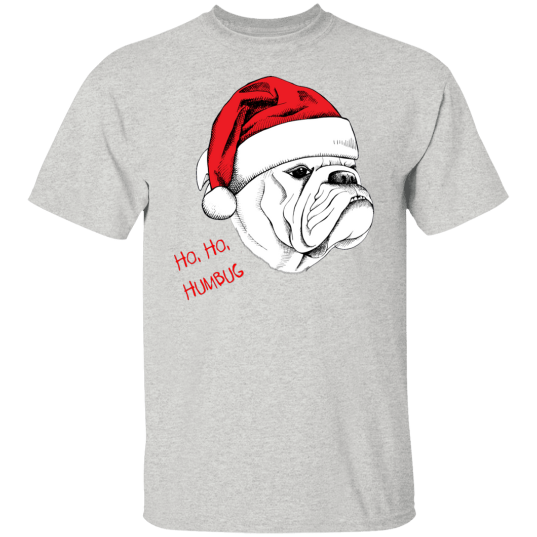 Bulldog Santa T-Shirt