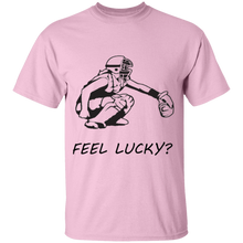 Load image into Gallery viewer, Softball Catcher - feel lucky - T-Shirt (youth)
