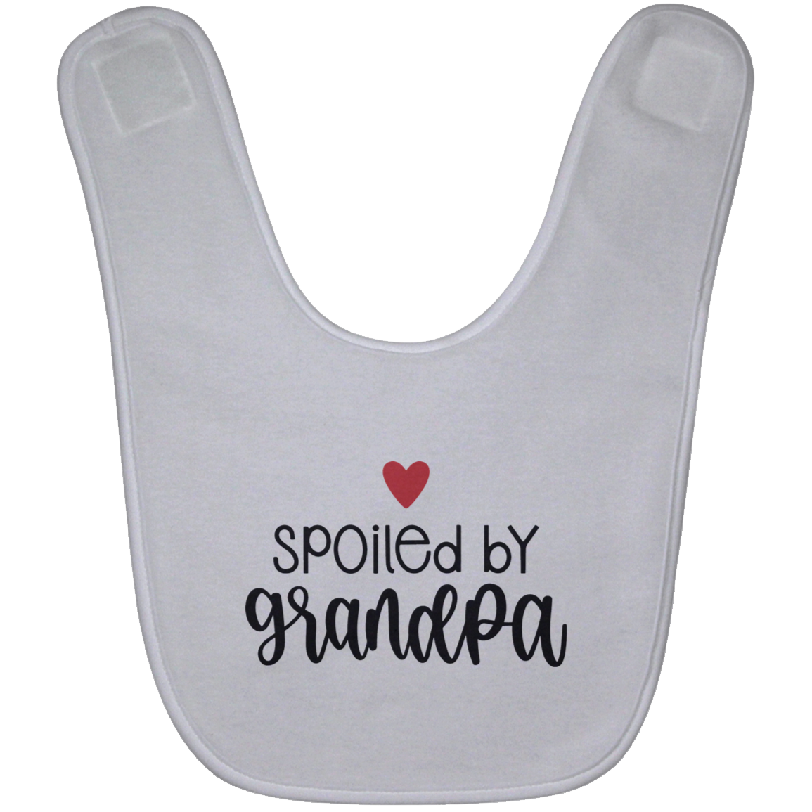 Spoiled by Grandpa Baby Bib