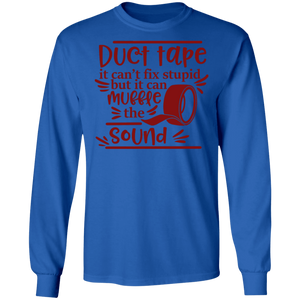 Duct tape long sleeve t'shirt