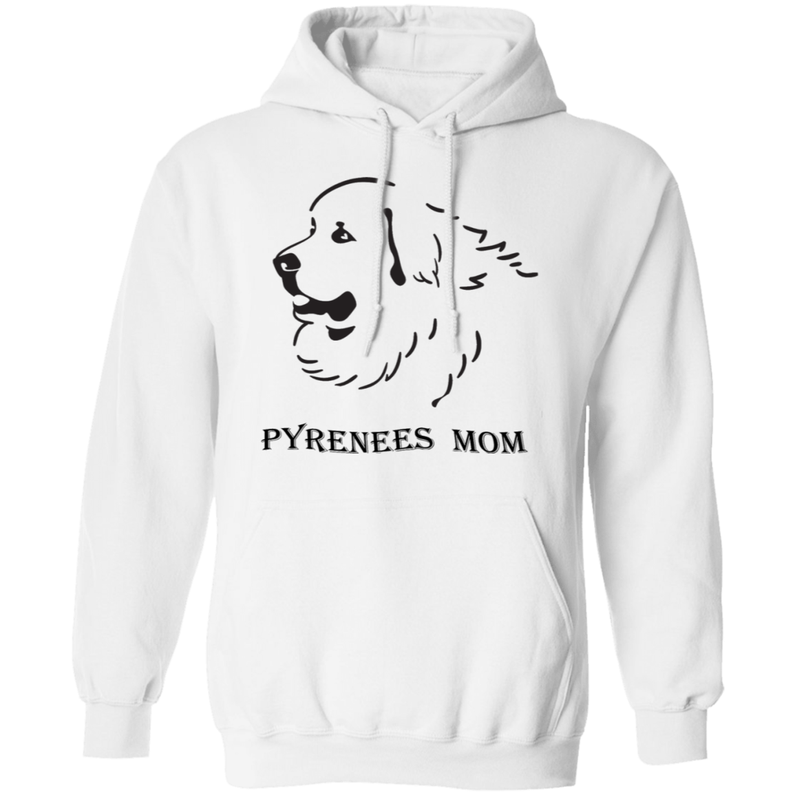 Great Pyrenees Mom Pullover Hoodie