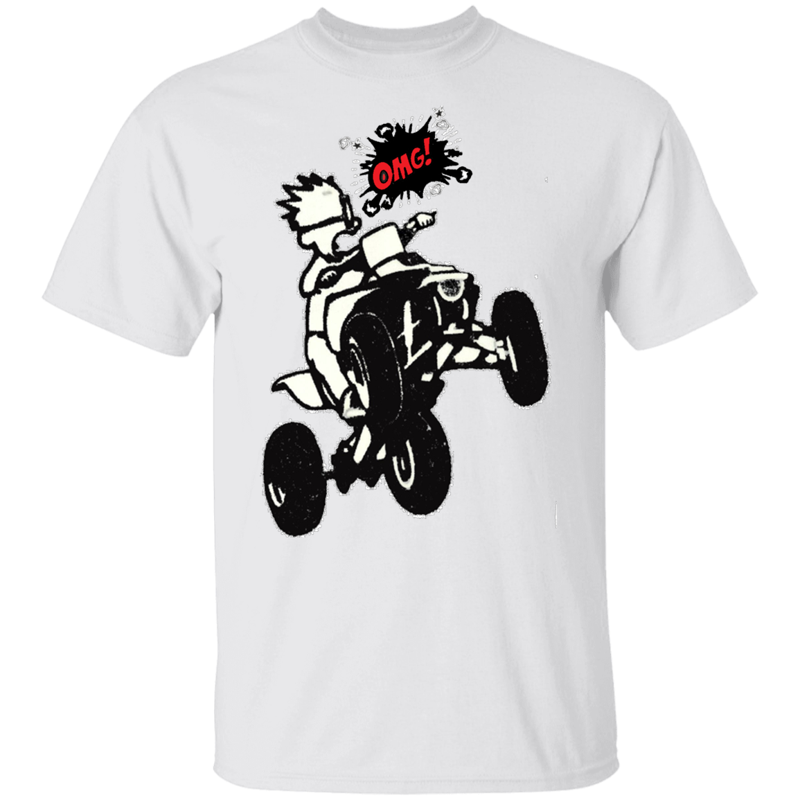 4-wheeler OMG T-shirt