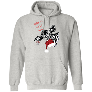 Jingle all the way heifer (2) Pullover Hoodie