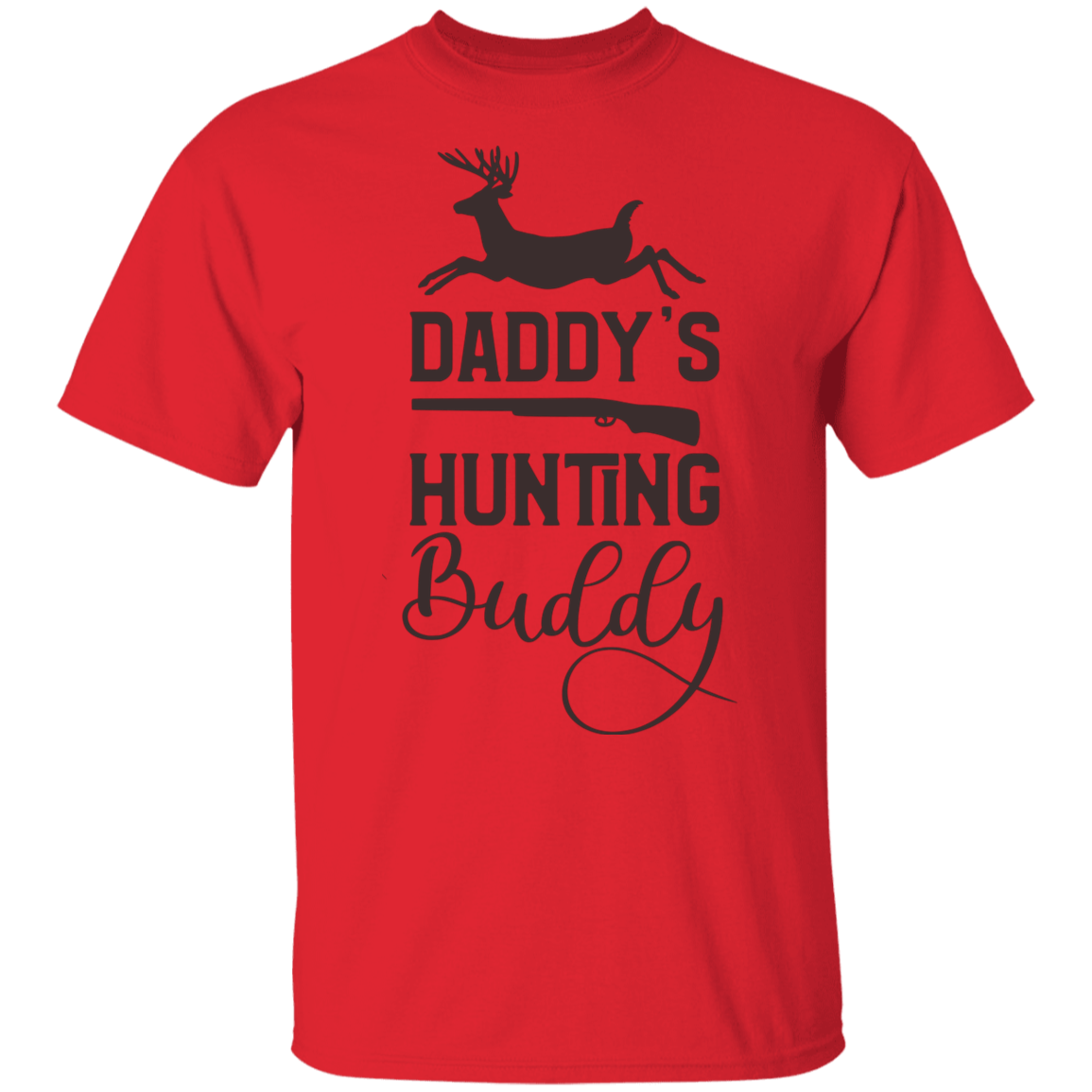 Daddy's hunting buddy Cotton T-Shirt