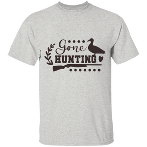 Gone hunting youth Cotton T-Shirt