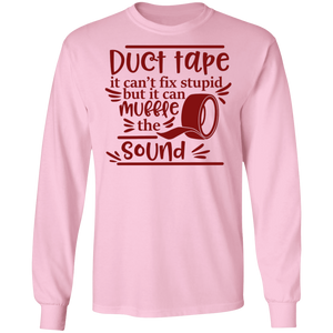Duct tape long sleeve t'shirt