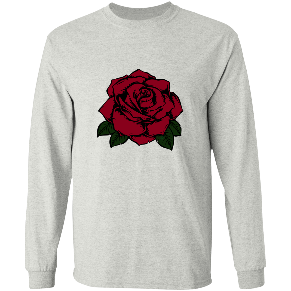 Rose long sleeve  T-Shirt