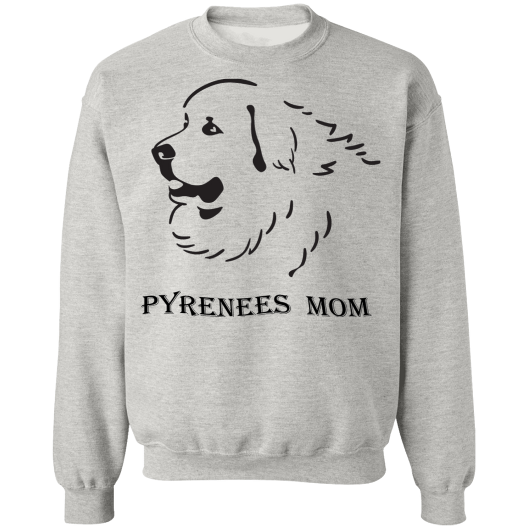Great Pyrrenees mom Crewneck Pullover Sweatshirt