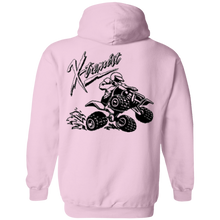 Load image into Gallery viewer, adult 4-wheeler extreme hoodie front and back print
