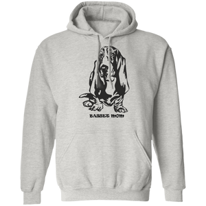 Basset Mom Pullover Hoodie