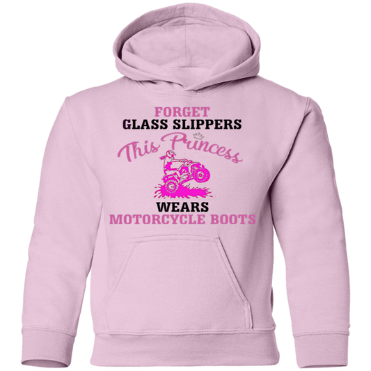 youth princess 4-wheeler hoodie