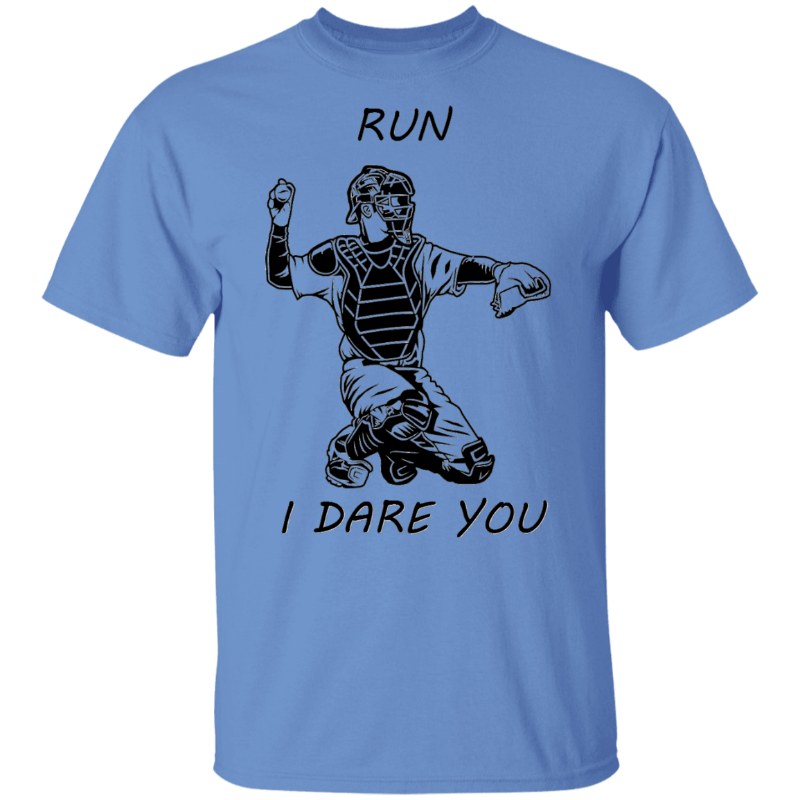 Baseball catcher - run - T-Shirt (youth)