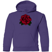Load image into Gallery viewer, Rose Youth Pullover Hoodie

