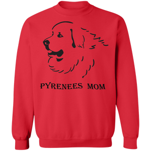 Great Pyrrenees mom Crewneck Pullover Sweatshirt