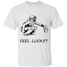 Load image into Gallery viewer, Softball Catcher - feel lucky - T-Shirt (youth)
