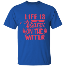 Load image into Gallery viewer, Life&#39;s better water T-Shirt (r)
