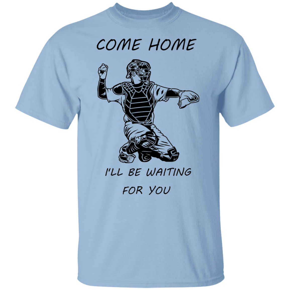 Baseball Catcher - come home T-Shirt (youth)