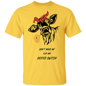 flip my switch short sleeve t'shirt