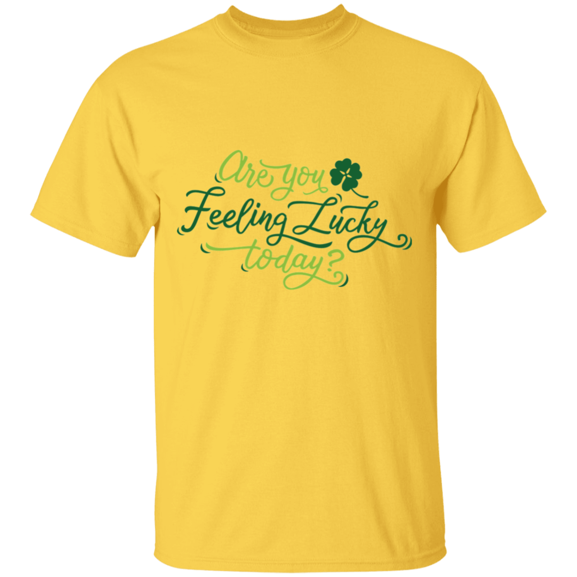 Feeling lucky adult T-Shirt