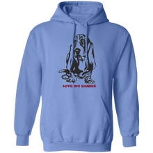 Load image into Gallery viewer, Love my basset Pullover Hoodie
