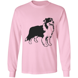 Australian Shepard long sleeve Cotton T-Shirt