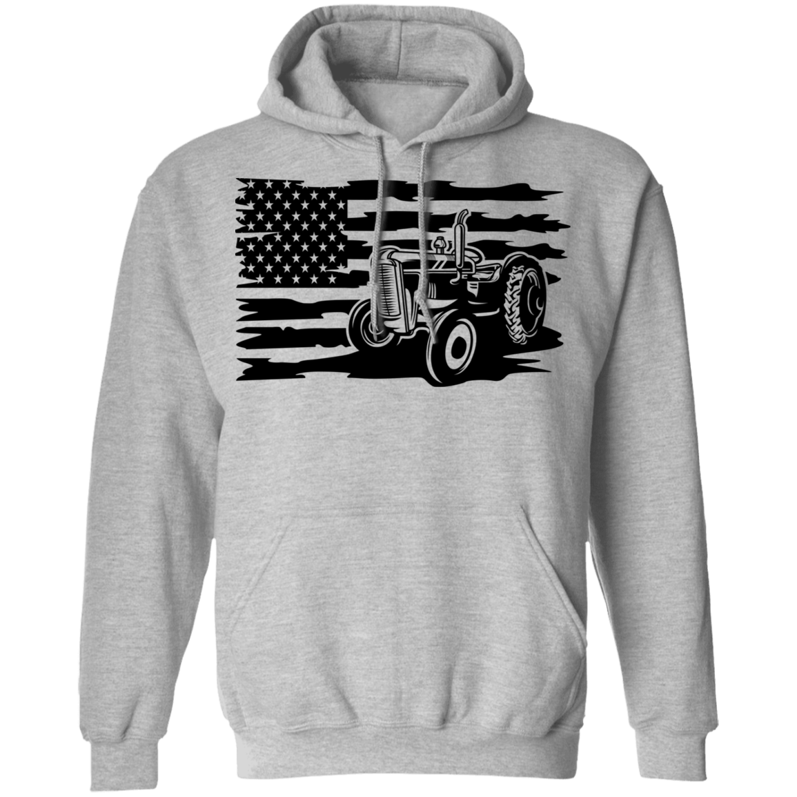 Tractor/Flag Hoodie