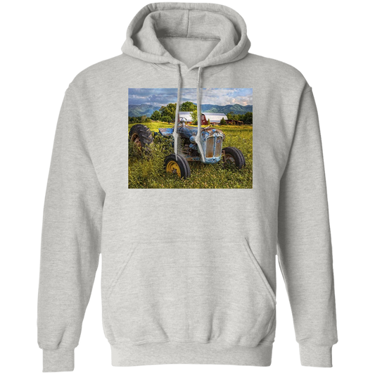 pullover hoodie - tractor