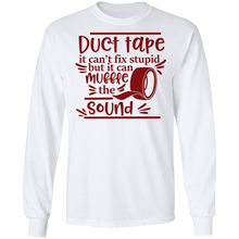 Load image into Gallery viewer, Duct tape long sleeve t&#39;shirt

