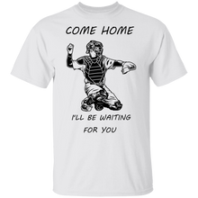 Load image into Gallery viewer, Baseball Catcher - come home T-Shirt (youth)
