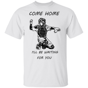 Baseball Catcher - come home T-Shirt (youth)