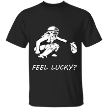 Load image into Gallery viewer, Softball catcher - feel lucky (w) T-Shirt (youth)

