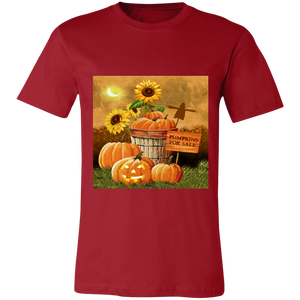 T-shirt - fall pumkins short sleeve