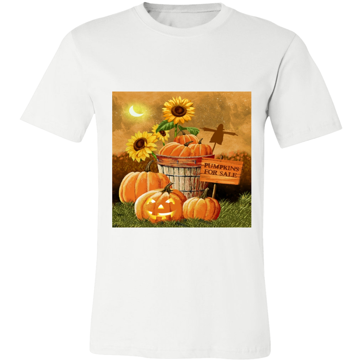 T-shirt - fall pumkins short sleeve