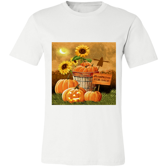 T-shirt - fall pumkins short sleeve