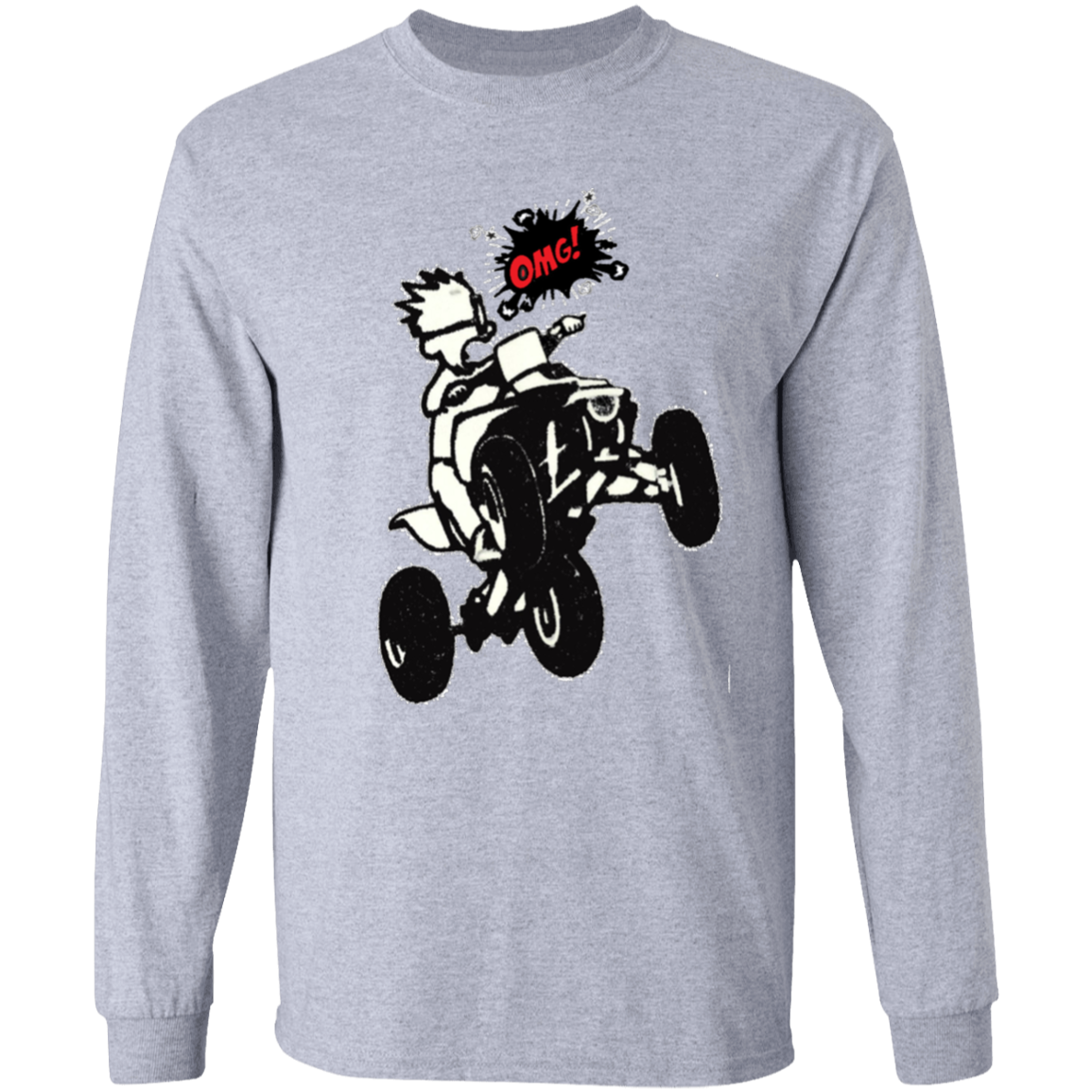 4-wheeler OMG long sleeve t'shirtt