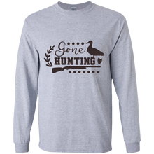 Load image into Gallery viewer, Gone hunting Youth LS T-Shirt
